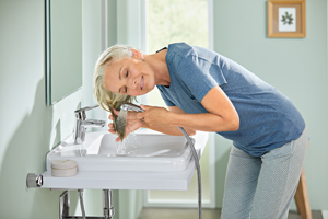Separate Funktionsbrausen lassen sich als mobile Wasserquelle nutzen. Foto: Hansa Armaturen GmbH Separate Funktionsbrausen lassen sich als mobile Wasserquelle nutzen. Foto: Hansa Armaturen GmbH