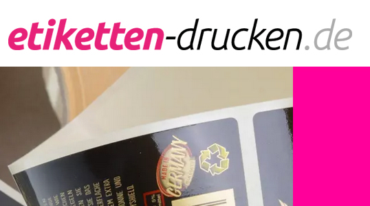 Etiketten drucken günstig& schnell