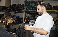 CEO Yusuf Zorlu in der Produktionsstätte CEO Yusuf Zorlu in der Produktionsstätte