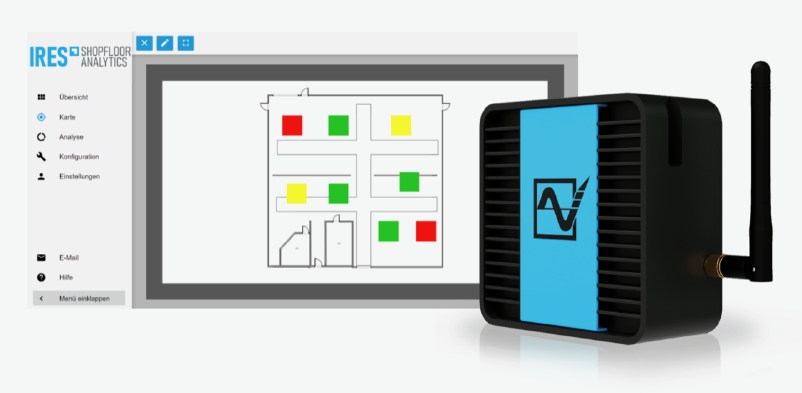 IRES Shopfloor Analytics erleichtert Remote Monitoring, Analyse und Optimierung der Produktion IRES Shopfloor Analytics erleichtert Remote Monitoring, Analyse und Optimierung der Produktion