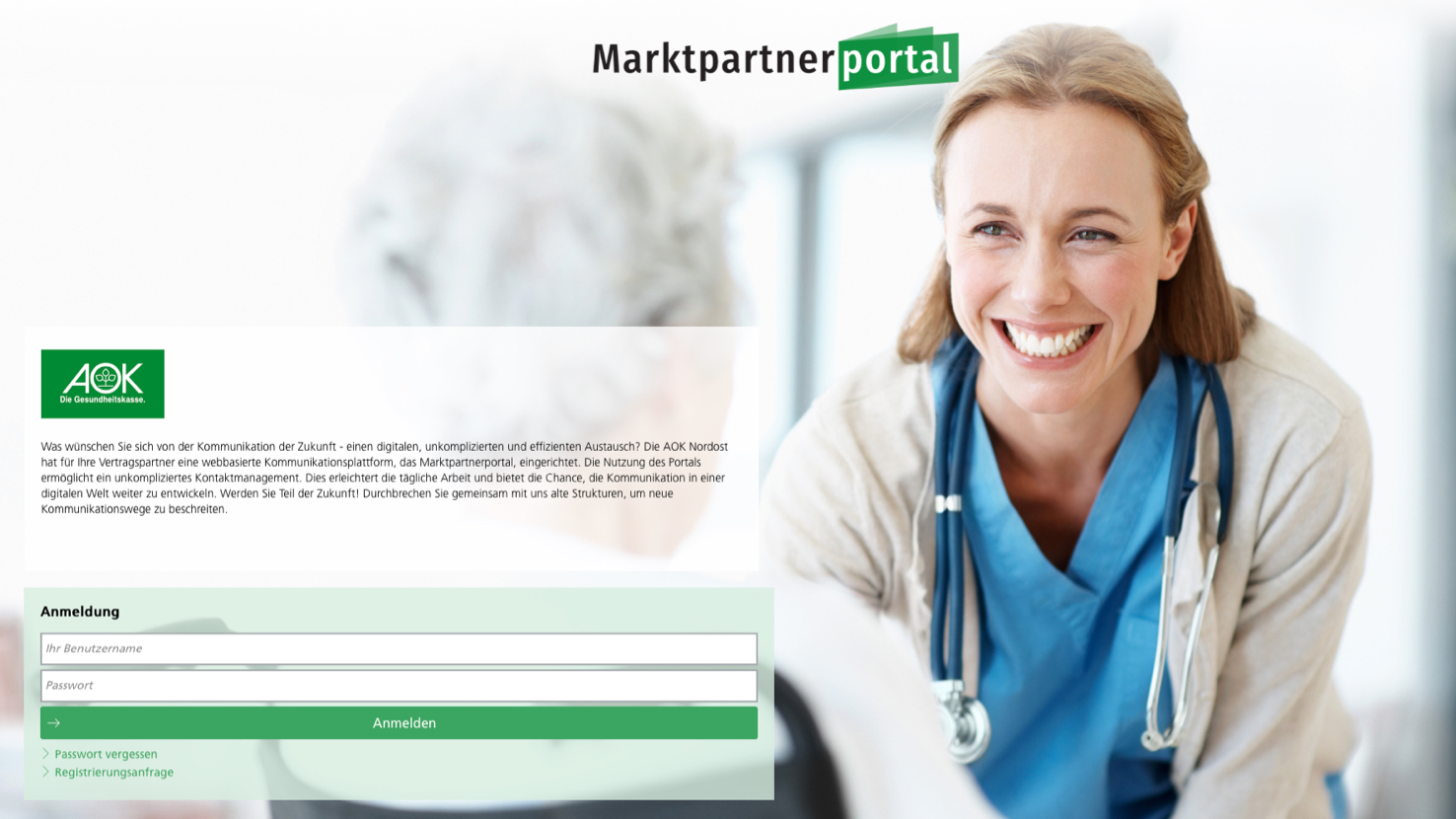 Die AOK Nordost bietet ihren Marktpartnern mit Unterstützung durch GAI NetConsult schnelle Hilfe.