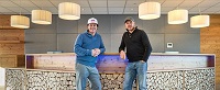 Hermann Maier und Rainer Schönfelder - die Initiatoren der COOEE alpin Hotels (COOEE alpin hotel Bad