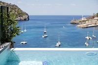 Wunderschöner Meerblick vom Poolbereich (c) Johanna Gunnberg (Hotel Espléndido)