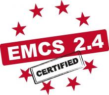 OpenTAS ist ab sofort für das neue EMCS-Release 2.4 zertifiziert. Bild: Implico OpenTAS ist ab sofort für das neue EMCS-Release 2.4 zertifiziert. Bild: Implico