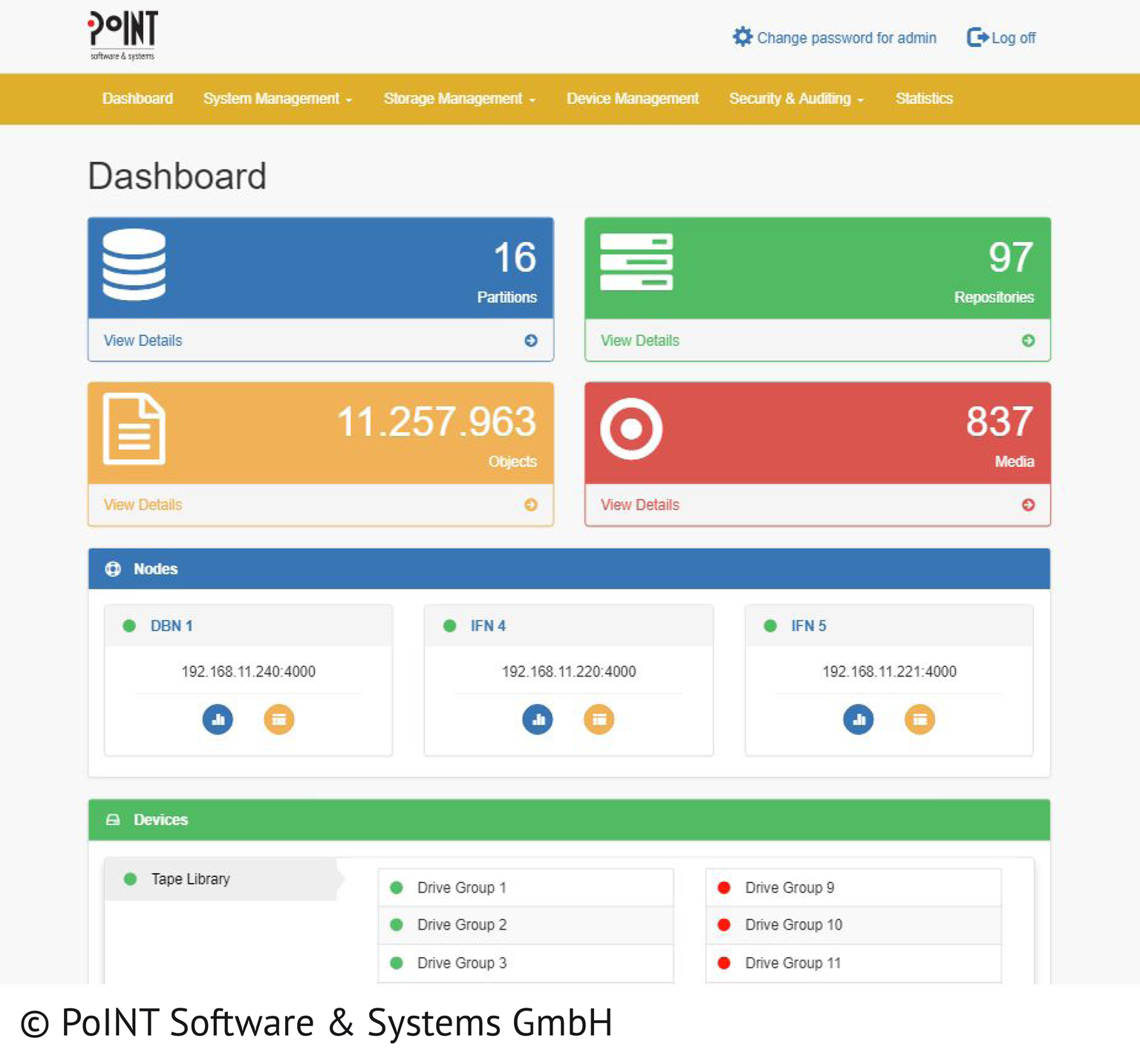 PoINT Archival Gateway (Bildquelle: PoINT Software& Systems GmbH) PoINT Archival Gateway (Bildquelle: PoINT Software& Systems GmbH)