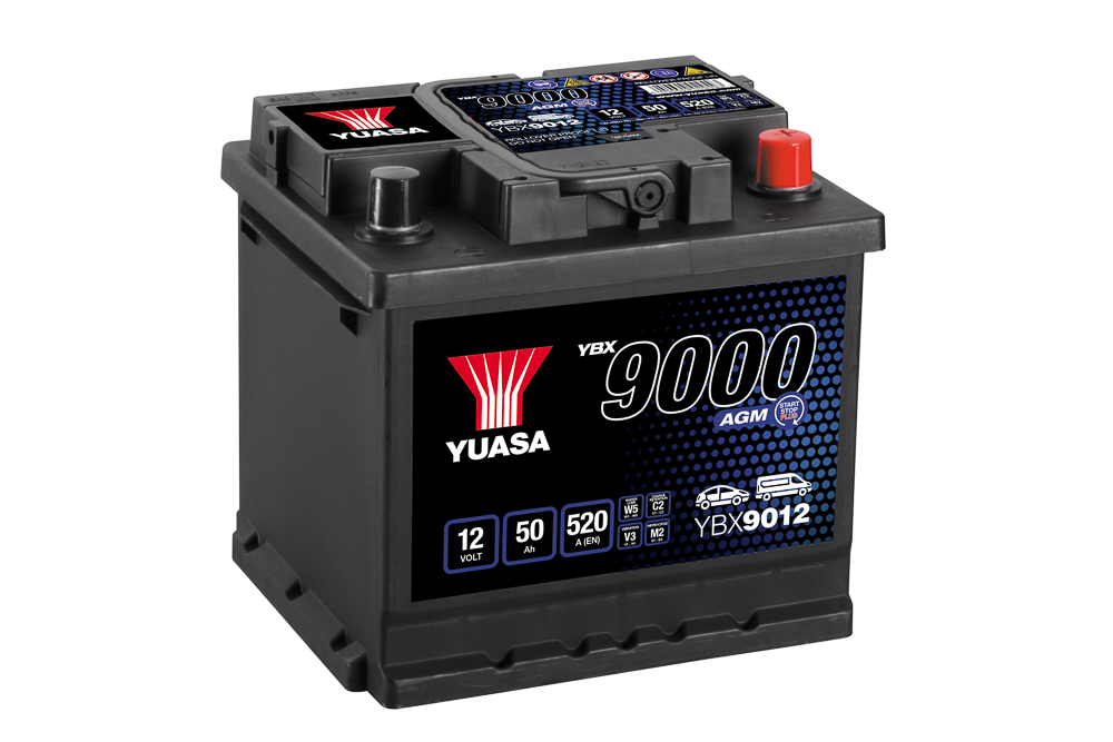 Die YBX9012 von GS YUASA liefert rund 360.000 Motorstarts. Die YBX9012 von GS YUASA liefert rund 360.000 Motorstarts.