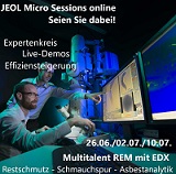 Micro Sessions von JEOL Micro Sessions von JEOL