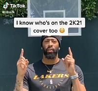 Anthony Davis via TikTok Anthony Davis via TikTok