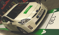 Der Prototyp-Reifen von Nokian rollt 130 Meter, 50 Meter weiter als ein guter Eco-Reifen      Foto: 