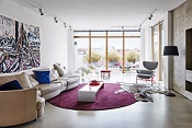 Living Room Penthouse_Schönhauser Allee 55 Living Room Penthouse_Schönhauser Allee 55