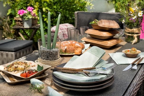 Die neuen „Linum“ Servietten der ROYAL Collection von Papstar