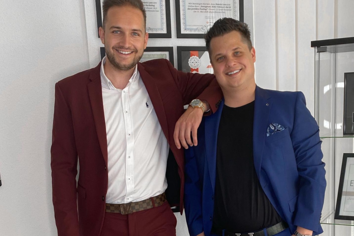 Patrick Valentini (links)& Dennis Loos (rechts)