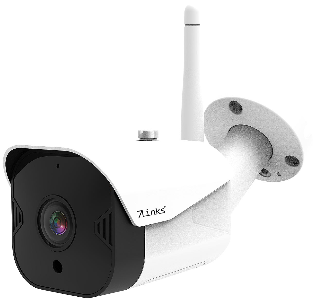 7links Outdoor-WLAN-IP-Überwachungskamera IPC-880 mit Full HD, Nachtsicht, App, IP44, www.pearl.de 7links Outdoor-WLAN-IP-Überwachungskamera IPC-880 mit Full HD, Nachtsicht, App, IP44, www.pearl.de