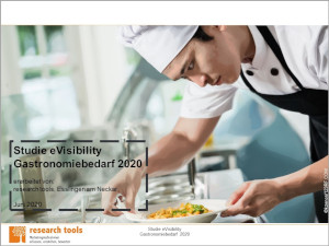 Studie eVisibility Gastronomiebedarf 2020 Studie eVisibility Gastronomiebedarf 2020