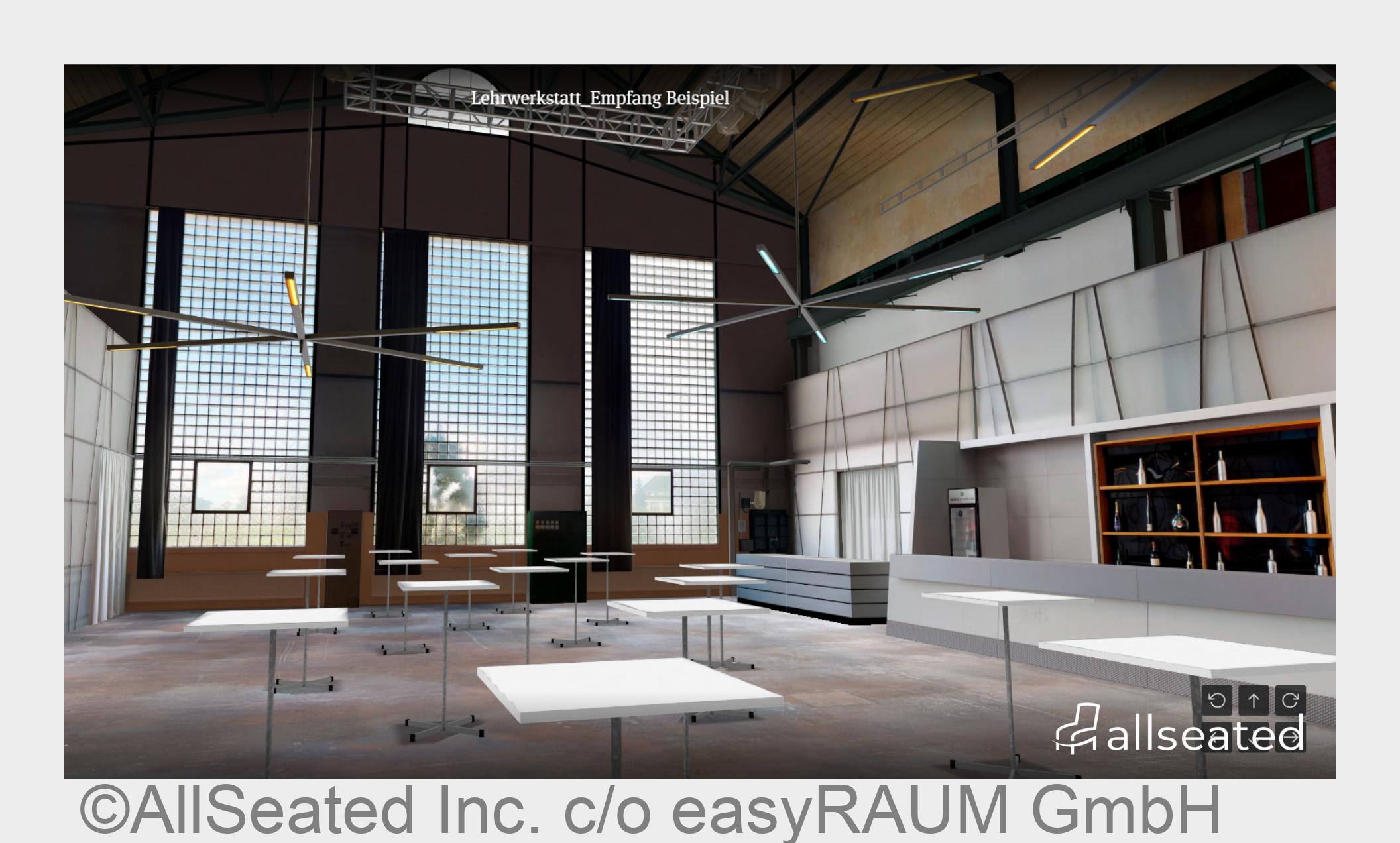 Virtuelle Site-Inspections mit AllSeated (Bildquelle: AllSeated Inc. c/o easyRAUM GmbH)