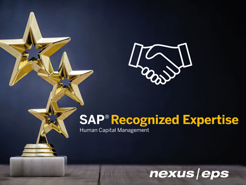 „SAP Recognized Expertise“-Zertifizierung für NEXUS EPS