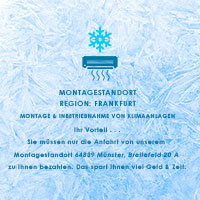 MONTAGESTANDORT REGION: MÜNSTER | MONTAGE & INBETRIEBNAHME VON KLIMAANLAGEN MONTAGESTANDORT REGION: MÜNSTER | MONTAGE & INBETRIEBNAHME VON KLIMAANLAGEN