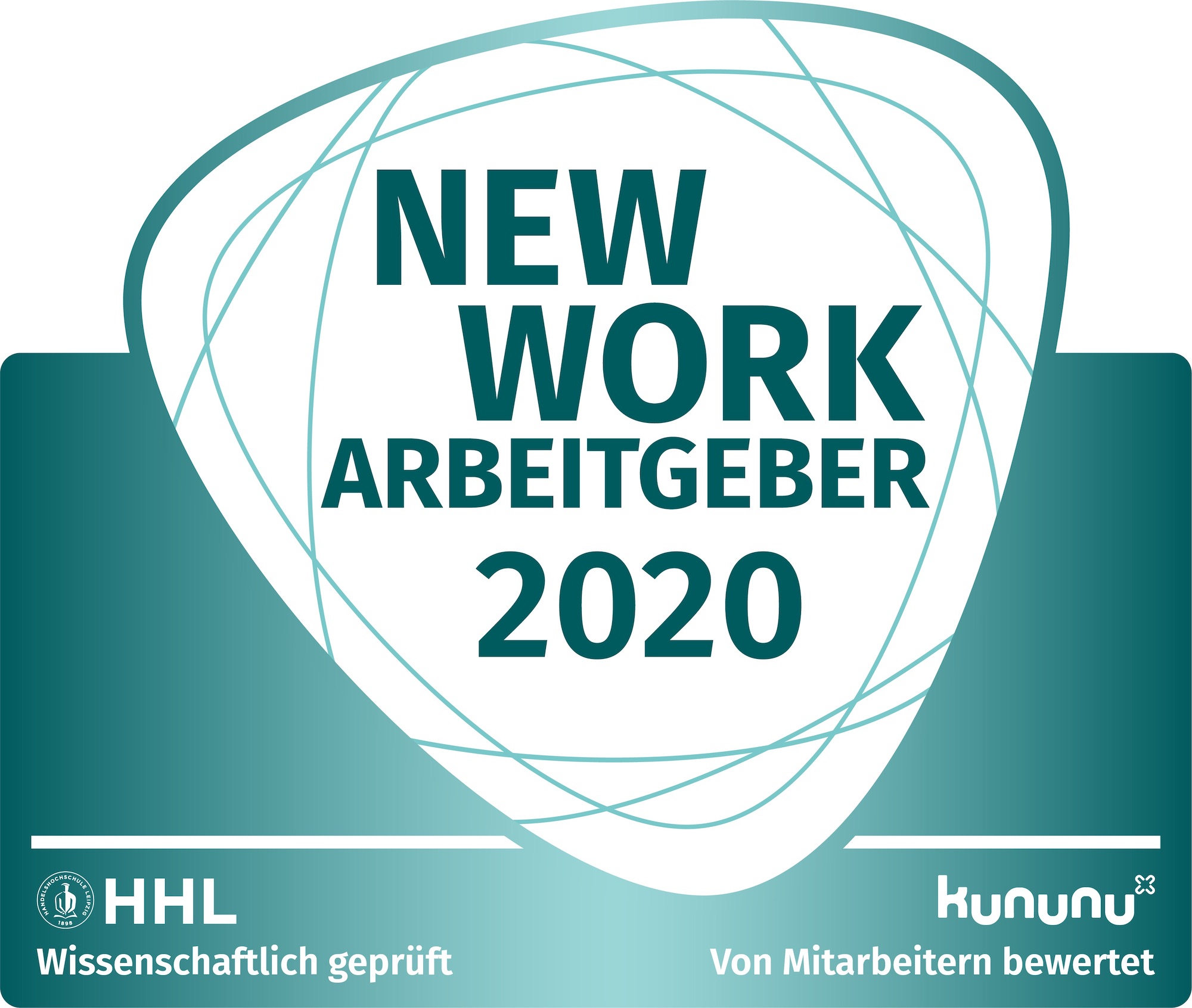 New Work Arbeitgebersiegel. Quelle: New Work SE (Bildquelle: @New Work SE)