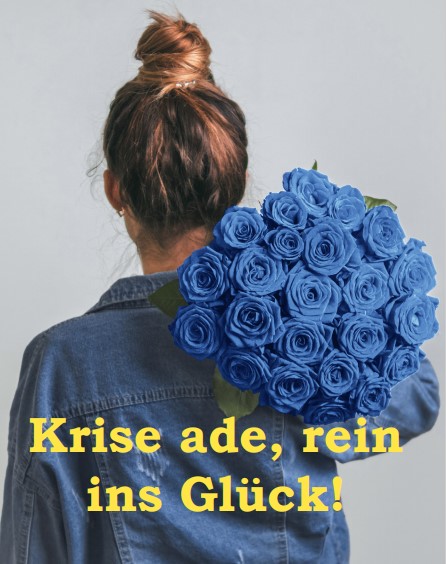 Buchveröffentlichung: Krise ade, rein ins Glück! Buchveröffentlichung: Krise ade, rein ins Glück!