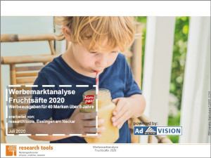 Werbemarktanalyse Fruchtsäfte 2020 Werbemarktanalyse Fruchtsäfte 2020