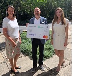 Mastercard spendet mehr als 10.000 Euro an die Stiftung Kinderzukunft Mastercard spendet mehr als 10.000 Euro an die Stiftung Kinderzukunft