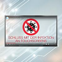 Video: Infrarot Touch, der Touch, der keiner ist Infektion an Touchscreens – Schluss damit Video: Infrarot Touch, der Touch, der keiner ist Infektion an Touchscreens – Schluss damit