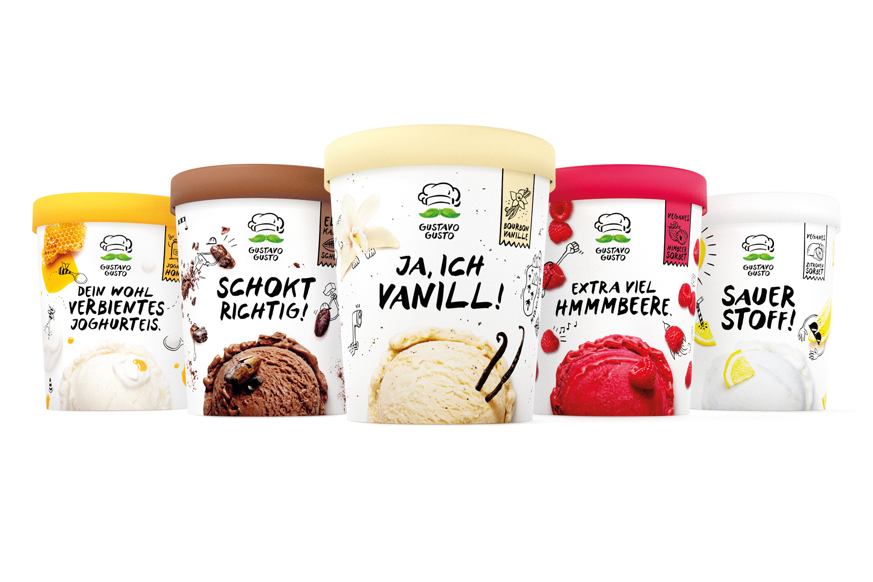 Das neue Gustavo-Gusto-Eis Das neue Gustavo-Gusto-Eis
