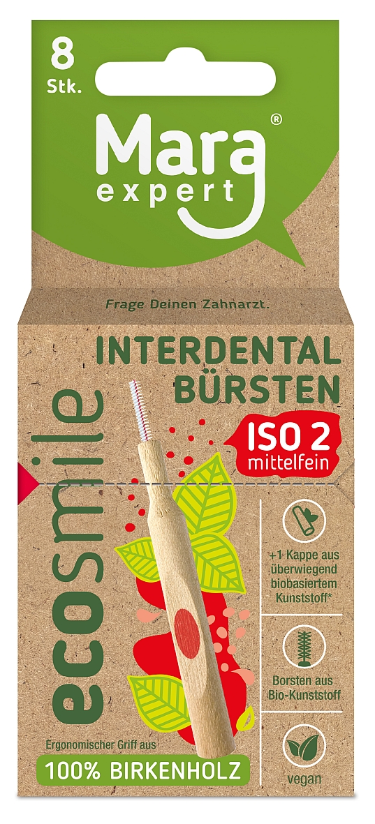 Die neuen"ecosmile" Interdentalbürsten punkten für ein strahlendes Lächeln und für die Umw