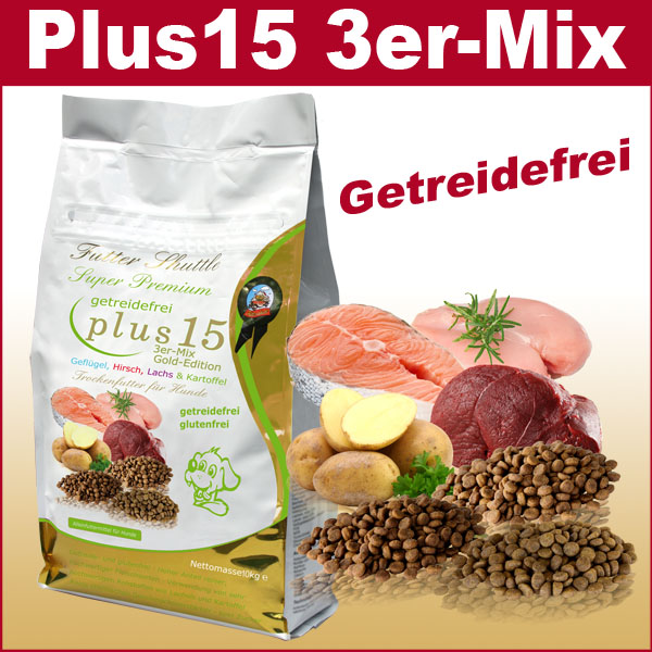 Getreidefreies Hundefutter Plus 15 Getreidefreies Hundefutter Plus 15