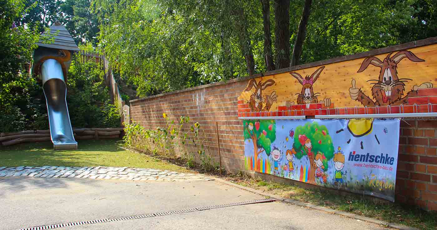 Hentschke Bau unterstützt"Traumzaubergarten" der KiTa Findikus in Bautzen