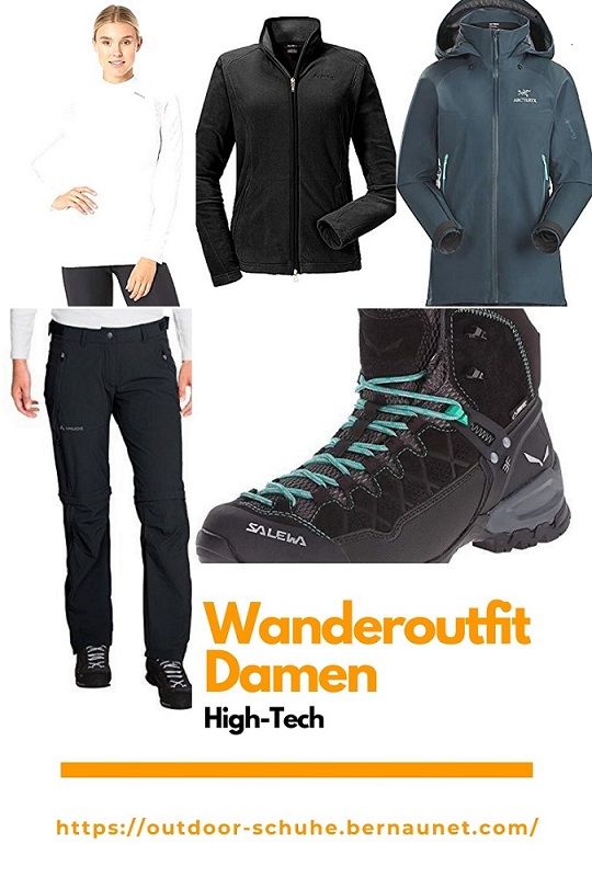 Wanderoutfit Damen - High-Tech