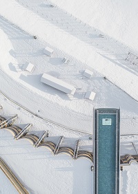 Dieser Skypool ist ein Unikat in der Wellnesswelt (Alpin Panorama Hotel Hubertus)