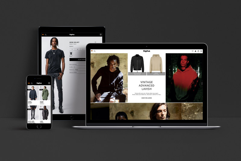 Neuer Webshop tigha (Bildquelle: @Copyright_Interlutions und @Copyright_tigha) Neuer Webshop tigha (Bildquelle: @Copyright_Interlutions und @Copyright_tigha)