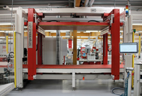 Die automatische Durchlaufkorpuspresse SIMPRESS2020 bei ASSMANN Büromöbel Die automatische Durchlaufkorpuspresse SIMPRESS2020 bei ASSMANN Büromöbel