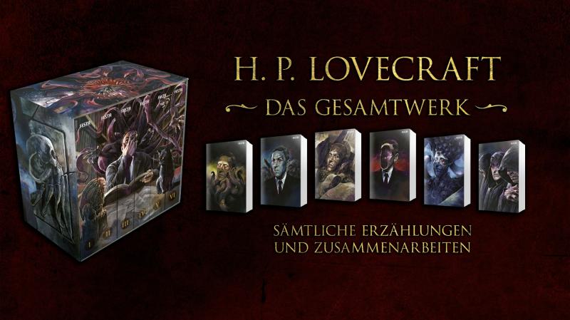 H. P. Lovecraft - Das Gesamtwerk im Schuber (Festa Verlag) H. P. Lovecraft - Das Gesamtwerk im Schuber (Festa Verlag)