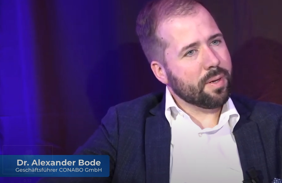 Dr. Alexander Bode, Geschäftsführer CONABO GmbH im Interview