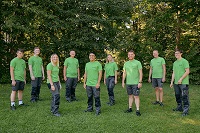 Die sieben neuen Lehrlinge des Dornbirner High-Tech-Unternehmens 1zu1 beim Kennenlerntag. Die sieben neuen Lehrlinge des Dornbirner High-Tech-Unternehmens 1zu1 beim Kennenlerntag.