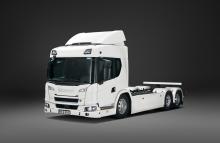 Der Scania 25 L BEV. Bild: Scania Der Scania 25 L BEV. Bild: Scania