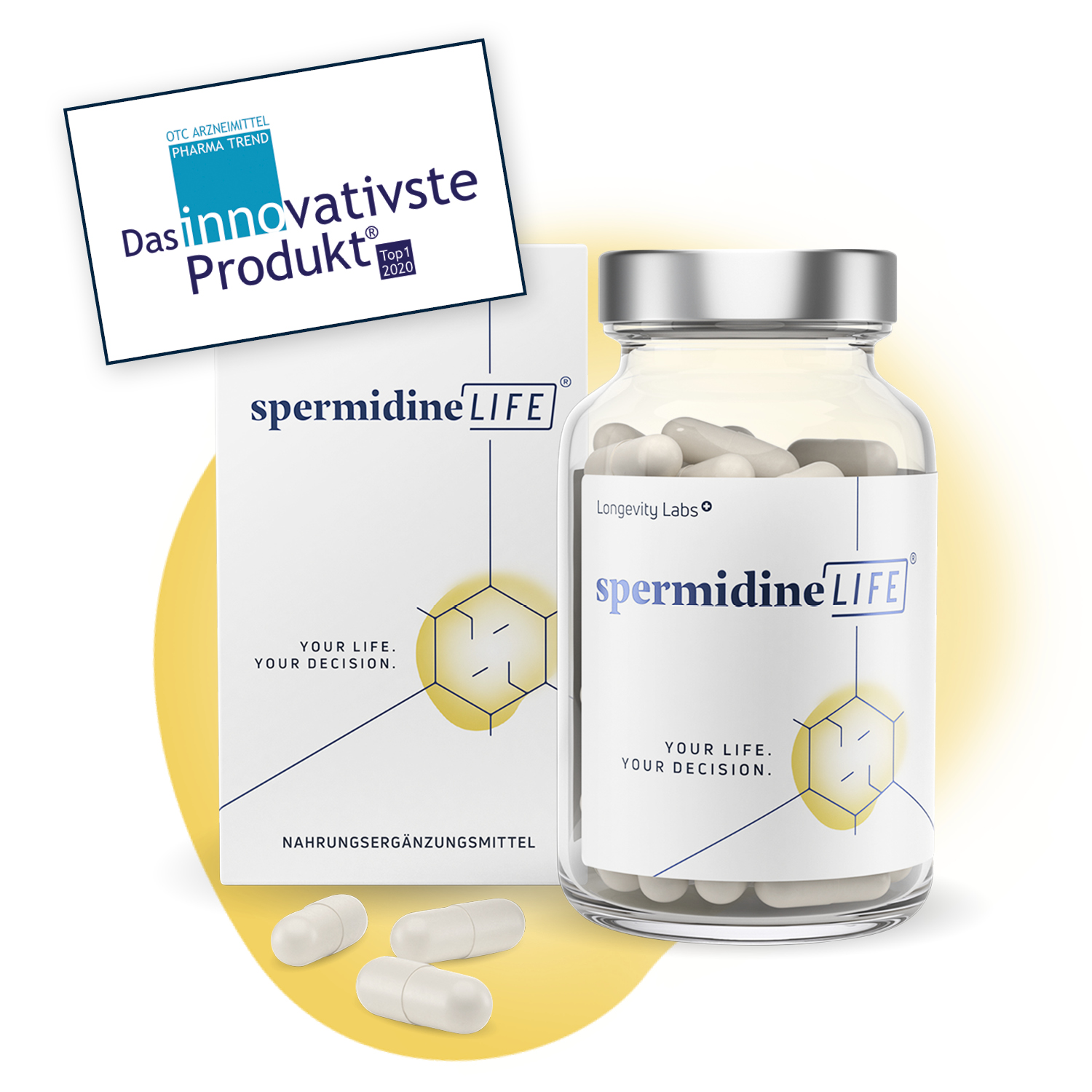 Apotheker und Patienten wählten spermidineLIFE zum?innovativsten Produkt 2020?.