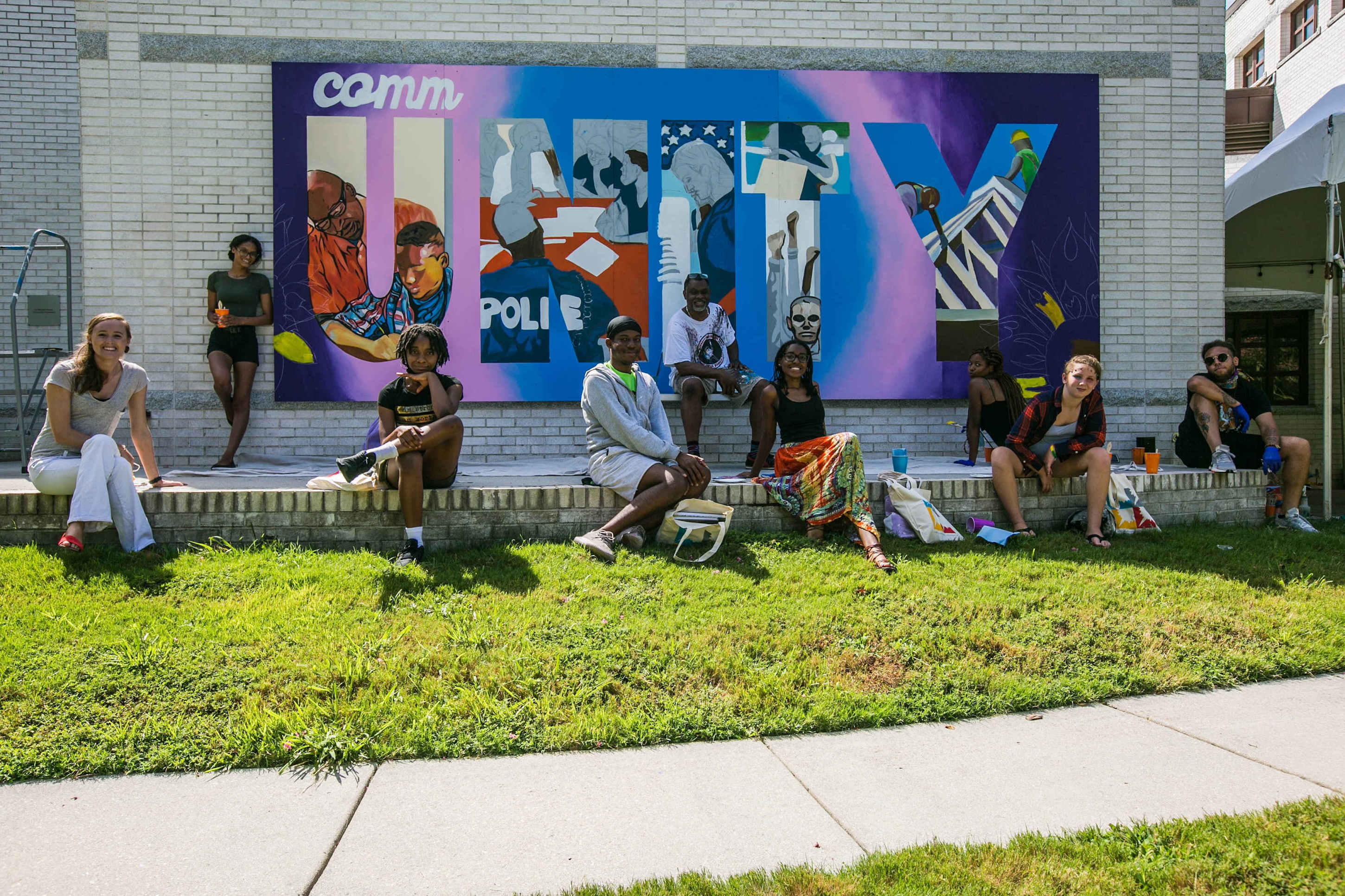 Neues Wandgemälde im ViBe Creative District von Virginia Beach. (Bildquelle: Lori Golding Photograph Neues Wandgemälde im ViBe Creative District von Virginia Beach. (Bildquelle: Lori Golding Photograph