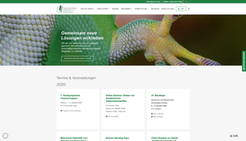Modern, übersichtlich, intuitiv: Die neue Website des IVK. Foto: IVK Modern, übersichtlich, intuitiv: Die neue Website des IVK. Foto: IVK
