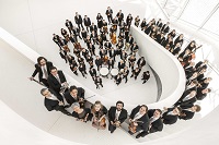 Das Ensemble des Symphonieorchester Vorarlberg .