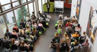 Die Studierenden wurden von Rektor Prof. Dr. Lars Meierling begrüßt.