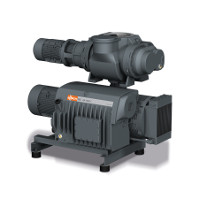 Vakuumsystem mit einer Kombination einer Drehschieber-Vakuumpumpe als Vorpumpe und einem Booster Vakuumsystem mit einer Kombination einer Drehschieber-Vakuumpumpe als Vorpumpe und einem Booster