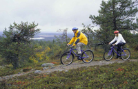 Mountainbiking in Lappland Mountainbiking in Lappland