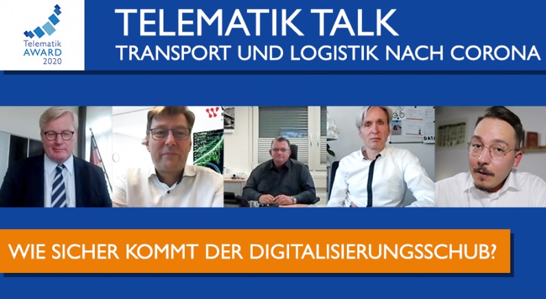 Der #TelematikTalk greift das Thema „Transport und Logistik nach Corona Der #TelematikTalk greift das Thema „Transport und Logistik nach Corona