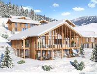 Außenansicht im Winter Bergresort am Hauser Kaibling (c) Almdorf Bauträger GmbH (Alps Residence) Außenansicht im Winter Bergresort am Hauser Kaibling (c) Almdorf Bauträger GmbH (Alps Residence)