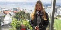 Schüleraustausch Neuseeland: Schülerin in Wellington (Foto: Stiftung Völkerverständigung)