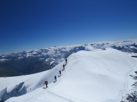 Wandergruppe am Großvenediger (Wanderhotel Gassner)