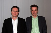 v. l. n. r.: Torsten Panzer und Jochen Rasch v. l. n. r.: Torsten Panzer und Jochen Rasch